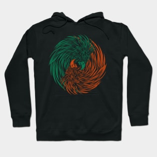 Eagle Yin Yang Hoodie